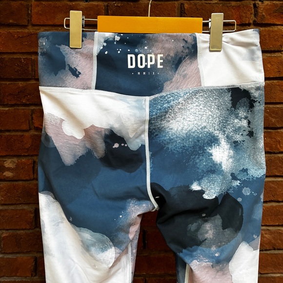 Dope Snow Snuggle Leggings L Winter Base Layer Thermal Tights, High-Waisted Ski - Picture 7 of 12